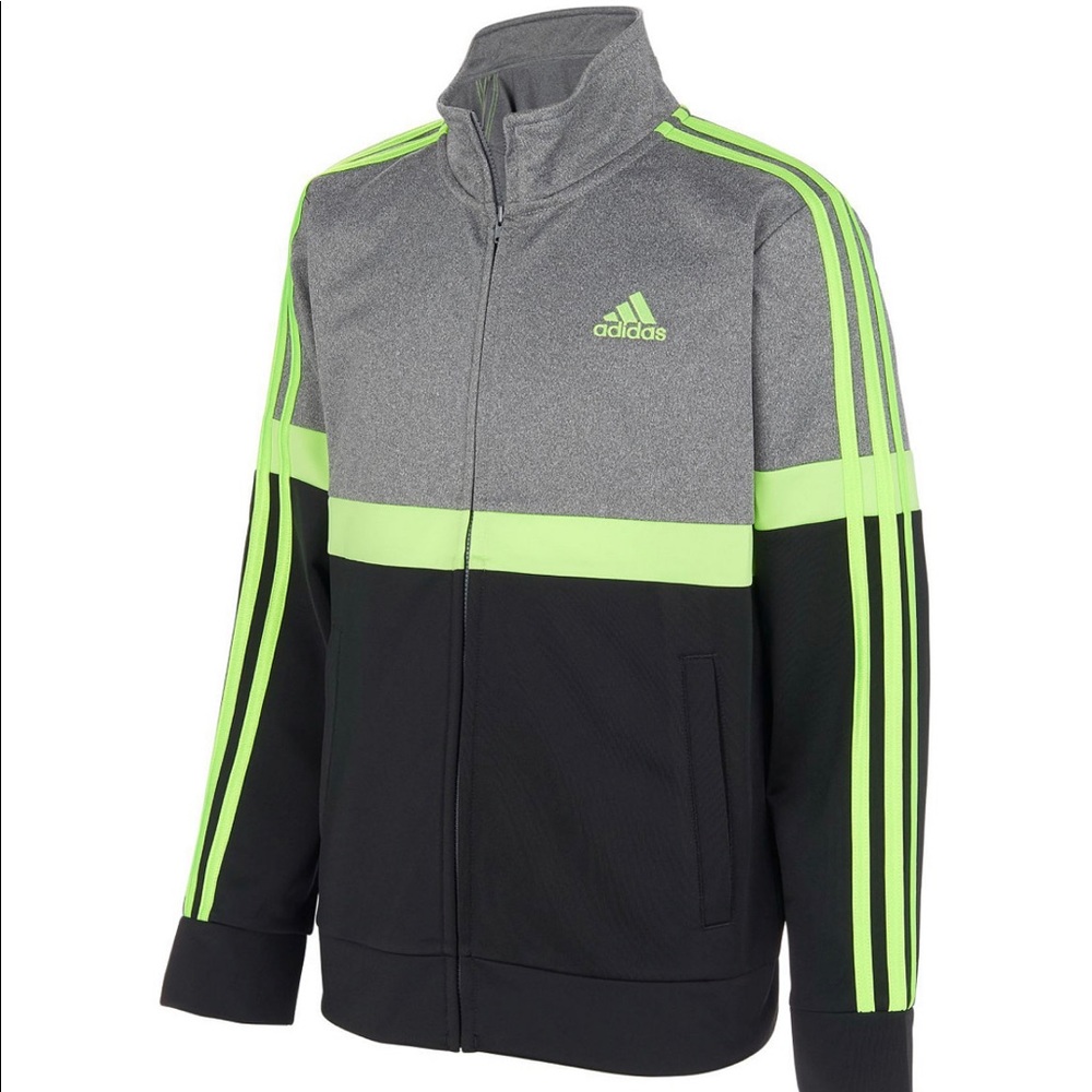 Little Boys Zip Front Tricot Jacket